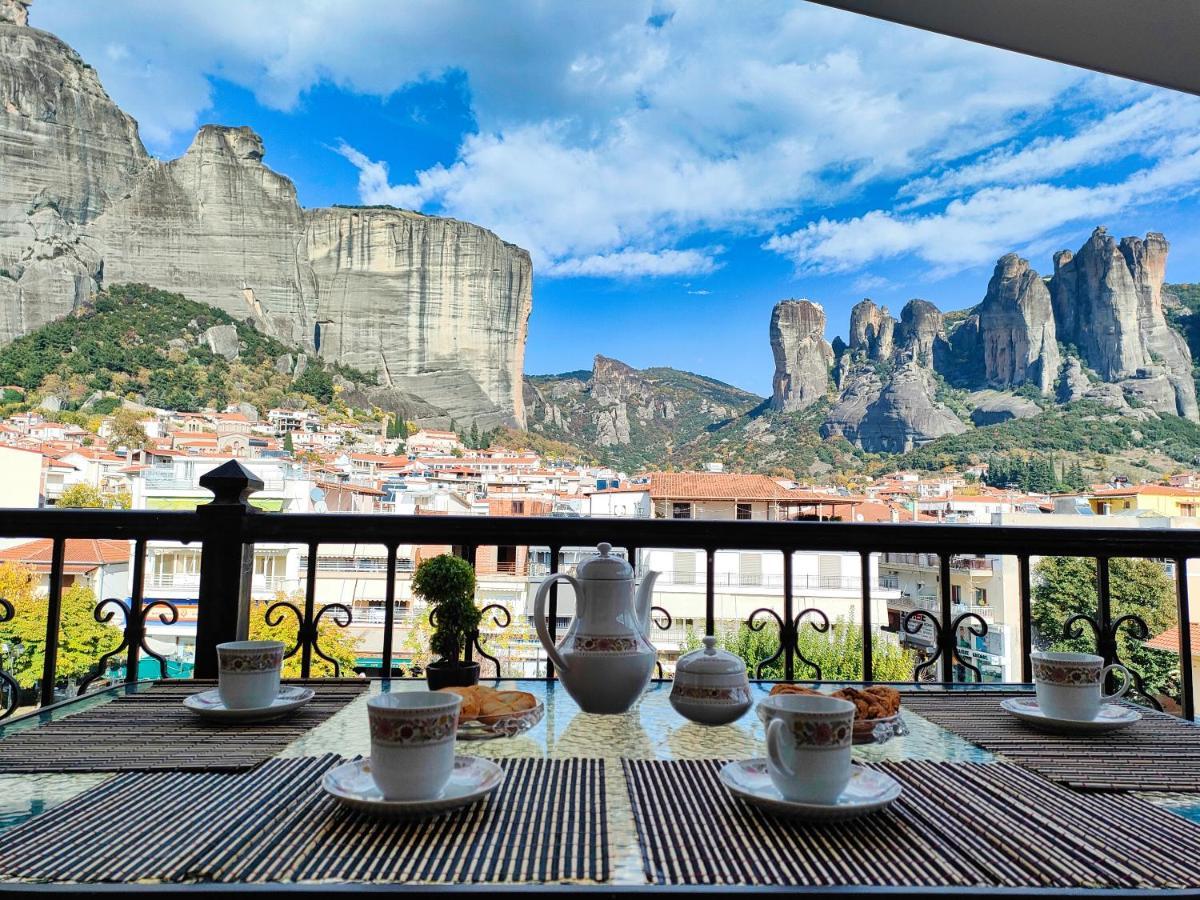 Апартаменты Meteora View Penthouse Калампака Экстерьер фото