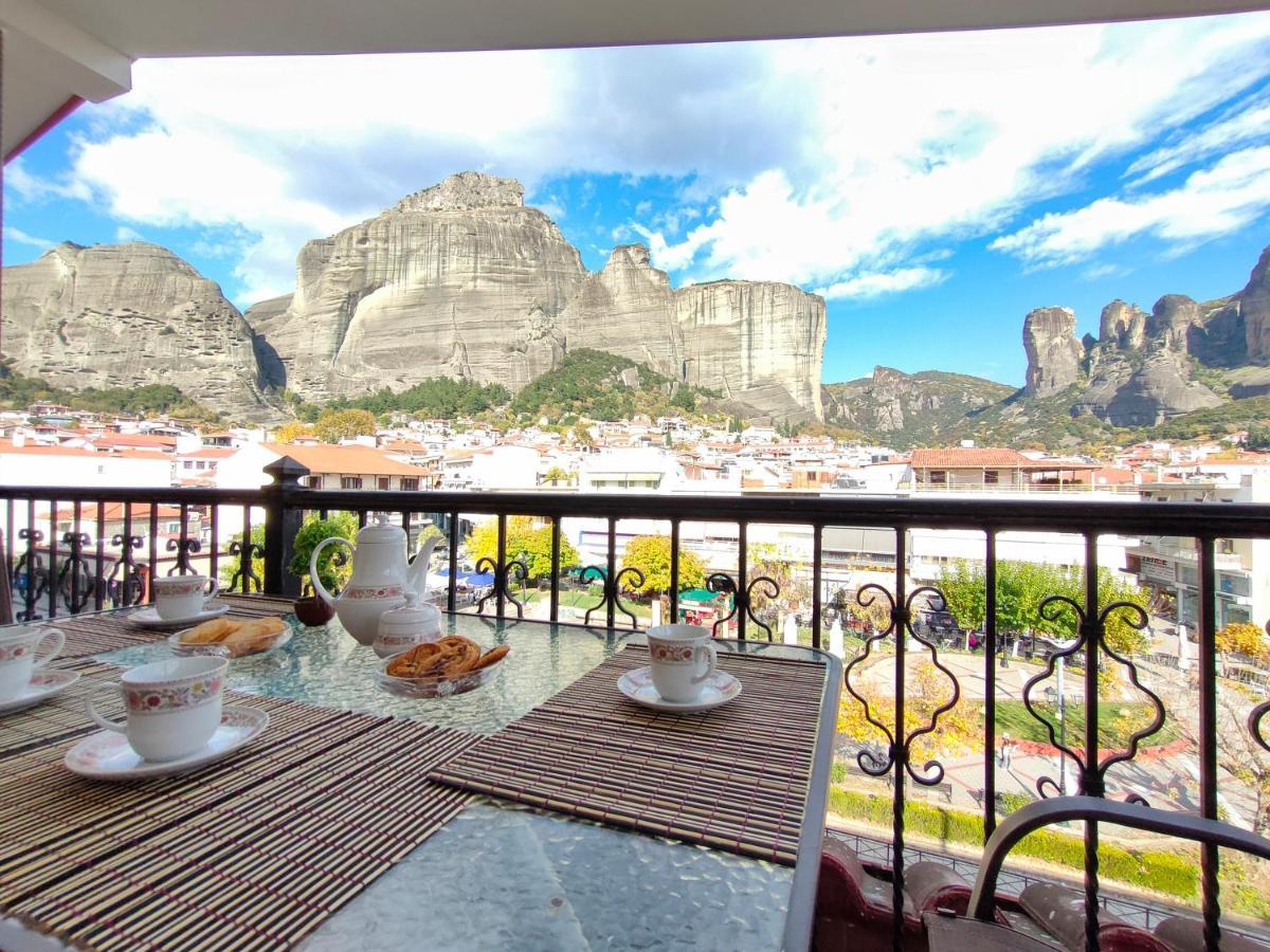 Апартаменты Meteora View Penthouse Калампака Экстерьер фото