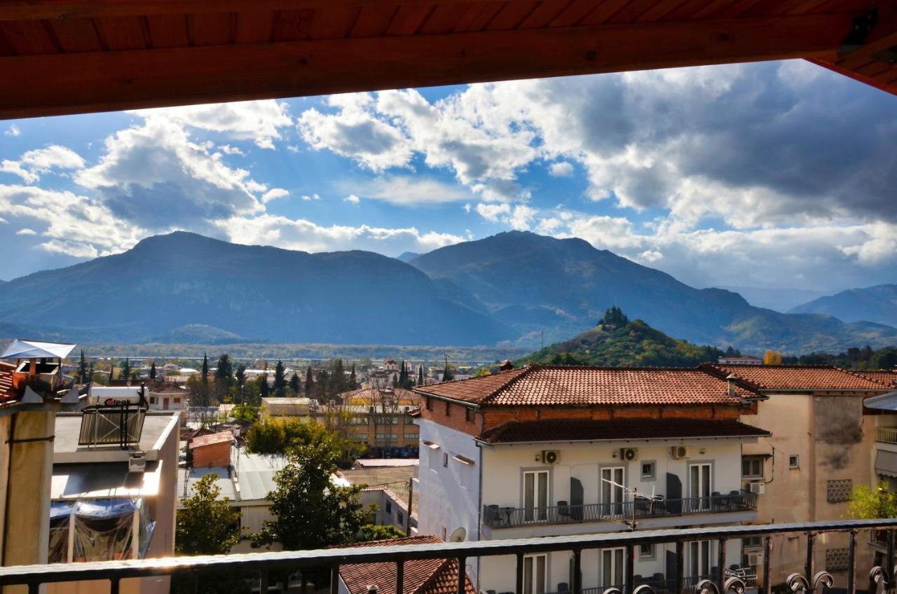 Апартаменты Meteora View Penthouse Калампака Экстерьер фото